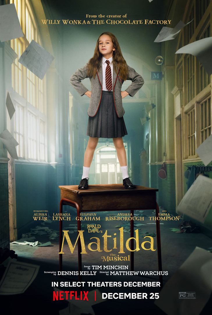 affiche du film Matilda, la comédie musicale