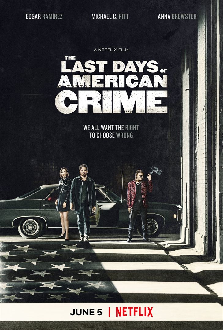 affiche du film The Last Days of American Crime