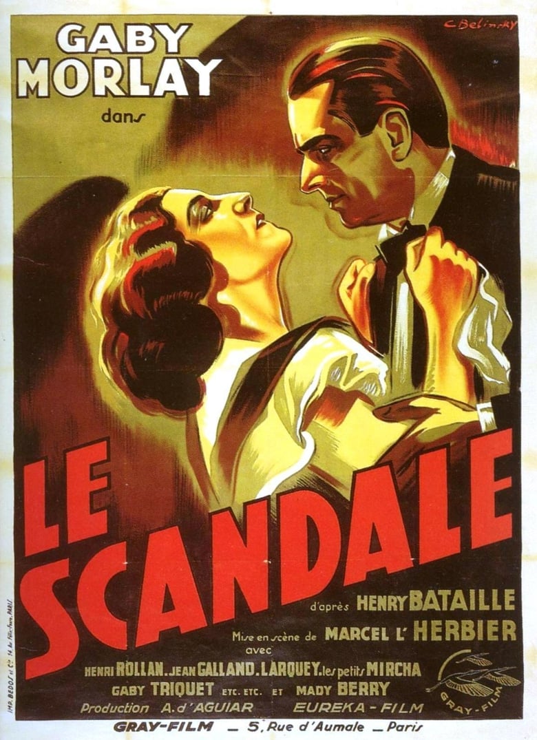 affiche du film Le scandale