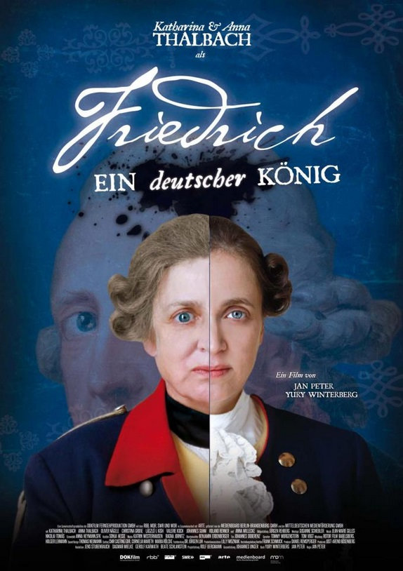 affiche du film Frédéric II, roi de Prusse