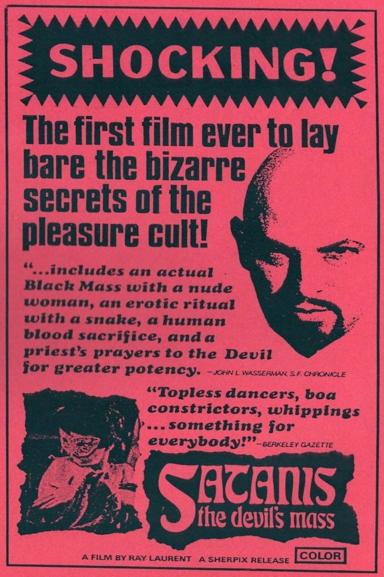 affiche du film Satanis: The Devil's Mass