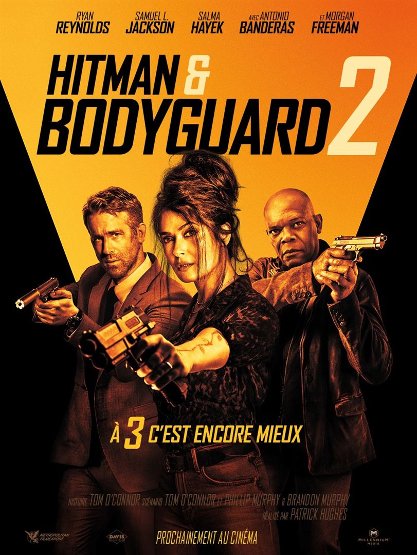 affiche du film Hitman & Bodyguard 2
