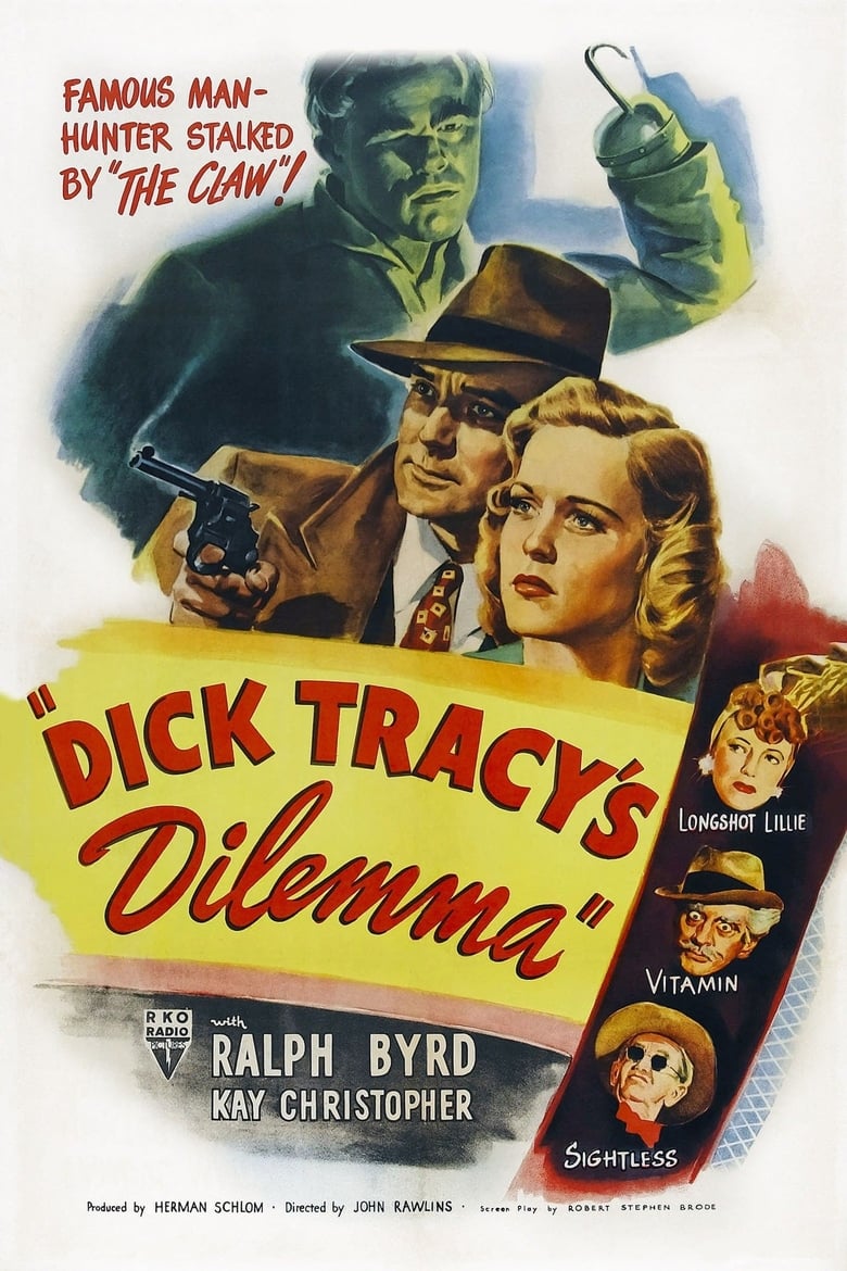affiche du film Dick Tracy contre la griffe