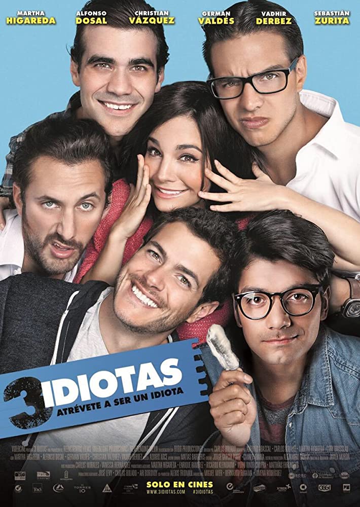 affiche du film 3 Idiotas
