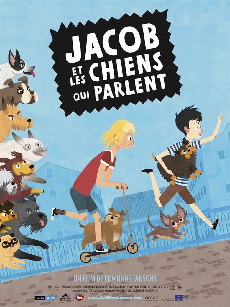 affiche du film Jacob et les chiens qui parlent