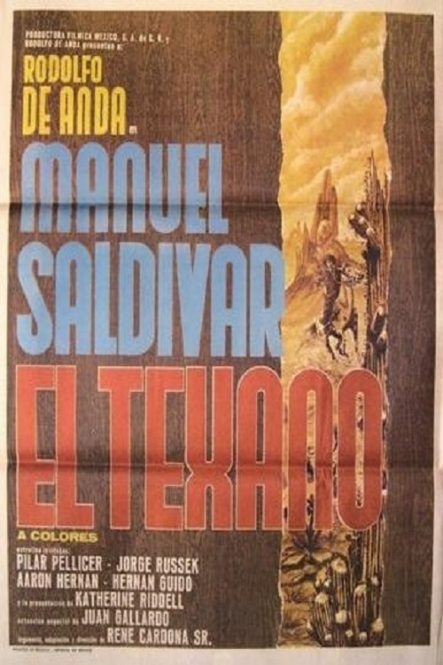 affiche du film Manuel Saldivar, el texano