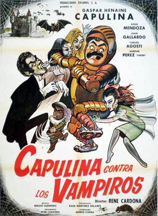 affiche du film Capulina contra los vampiros