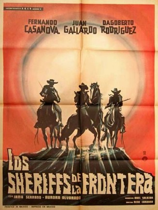 affiche du film Los sheriffs de la frontera