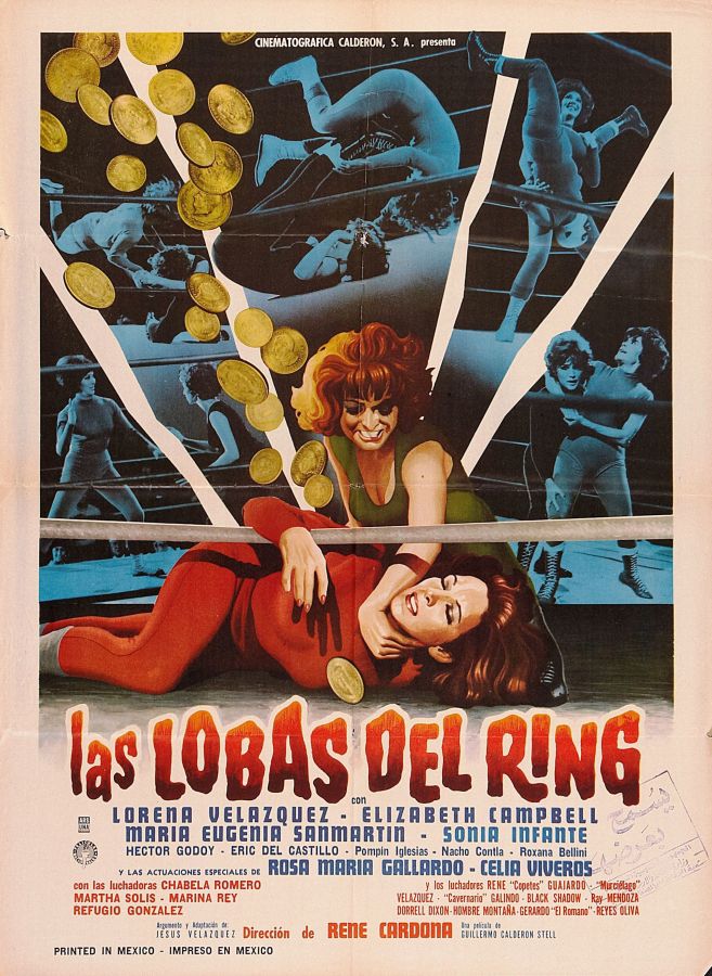 affiche du film Las lobas del ring