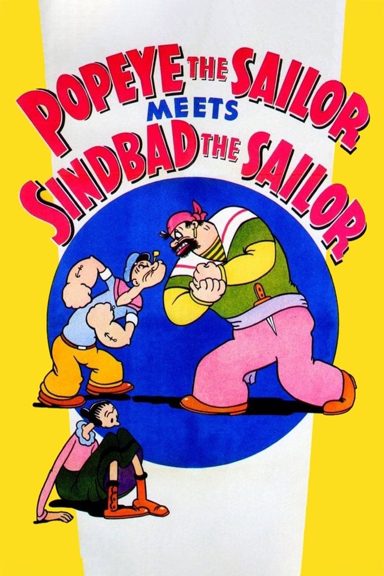 affiche du film Popeye le marin contre Sinbad