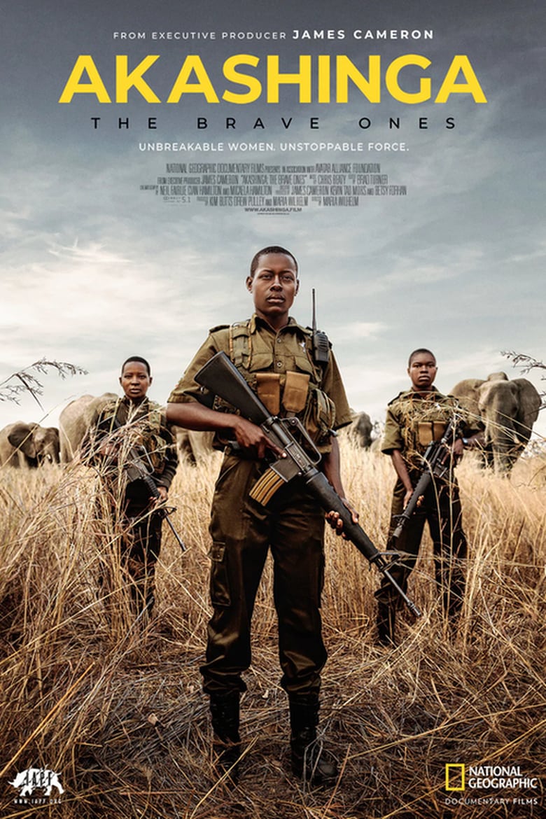 affiche du film Akashinga : La guerre de l'ivoire