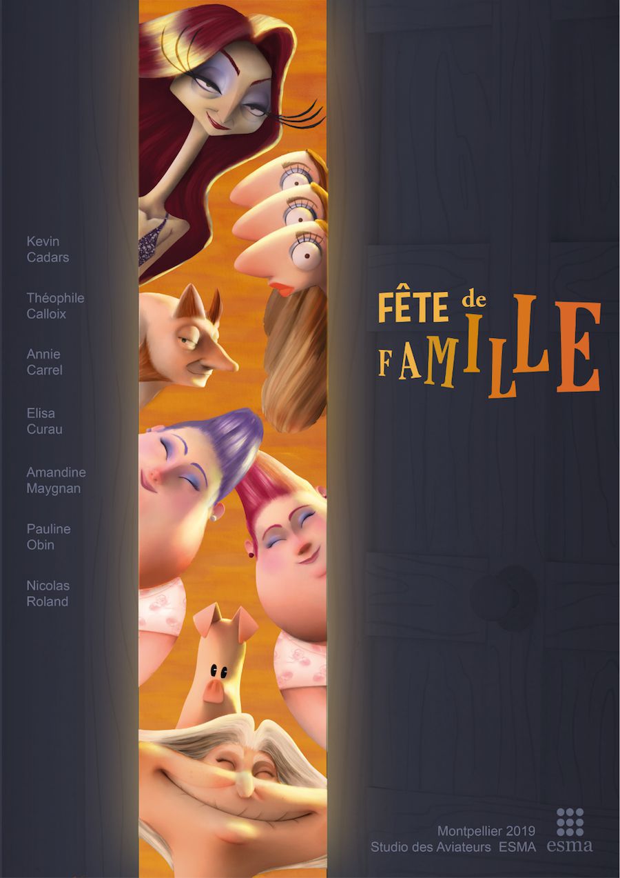 affiche du film Fête de famille