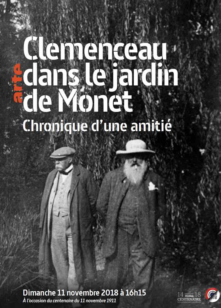 affiche du film Clémenceau dans le jardin de Monet: Chronique d'une amitié