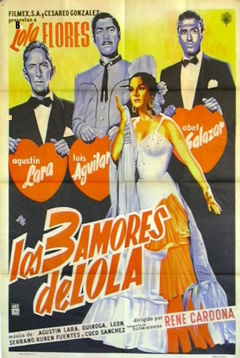 affiche du film Los tres amores de Lola