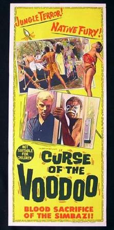 affiche du film Curse of the Voodoo