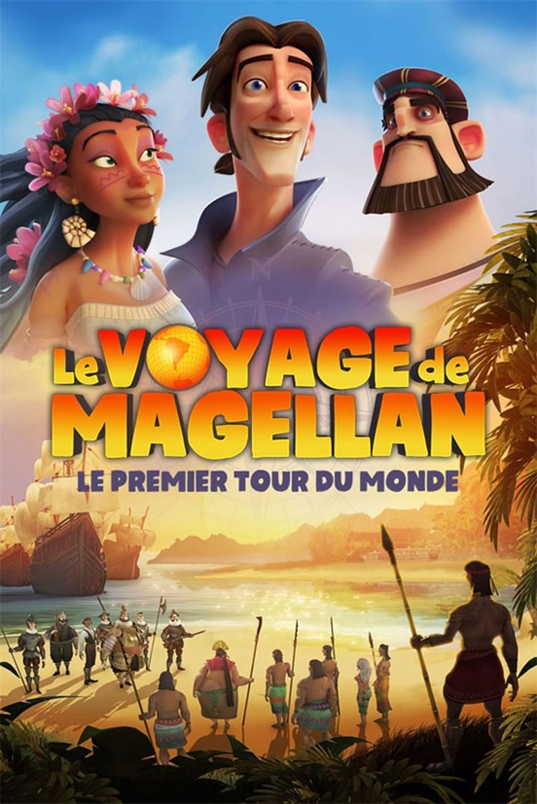 affiche du film Le Voyage de Magellan : le premier tour du monde