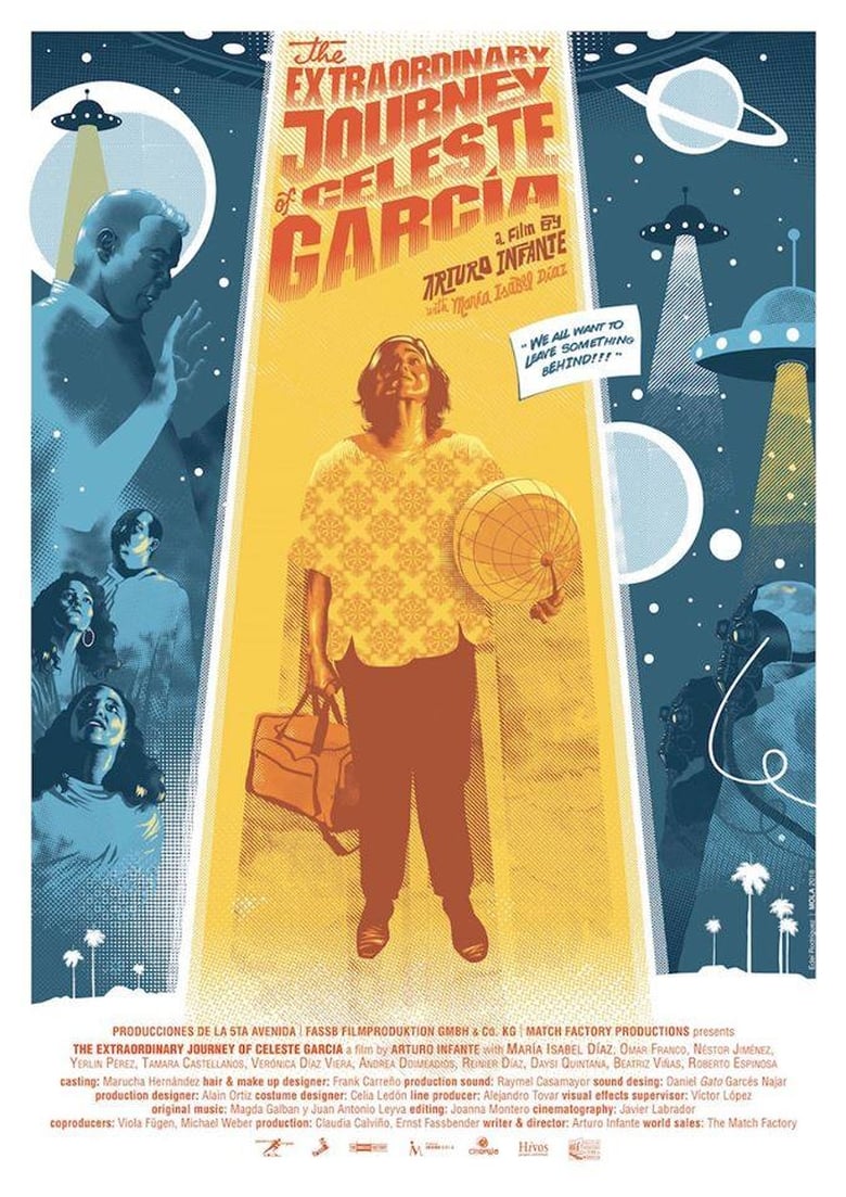 affiche du film The Extraordinary Journey of Celeste Garcia