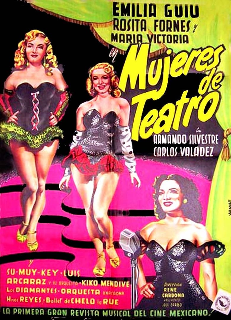 affiche du film Mujeres de teatro