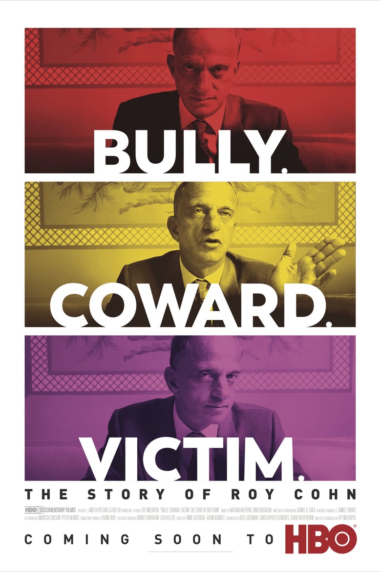 affiche du film Bully. Coward. Victim. The Story of Roy Cohn