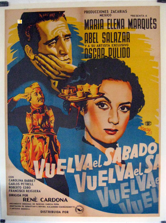 affiche du film Vuelva el sábado