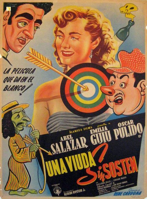 affiche du film Una viuda sin sostén