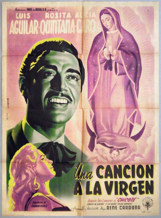 affiche du film Una canción a la vírgen