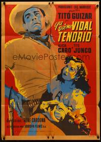 affiche du film Ahí viene Vidal Tenorio