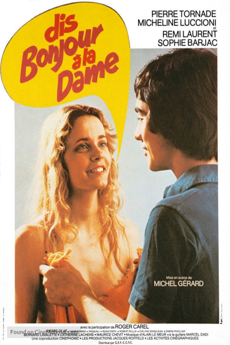 affiche du film Dis bonjour à la dame !..