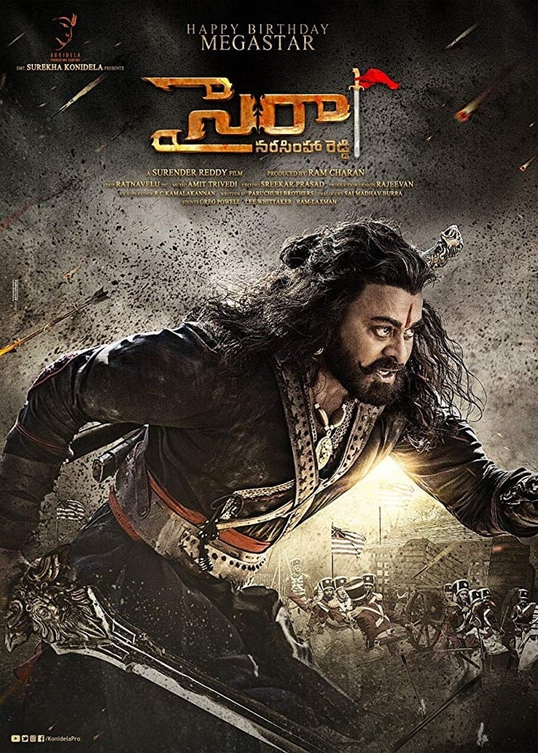 affiche du film Sye Raa Narasimha Reddy