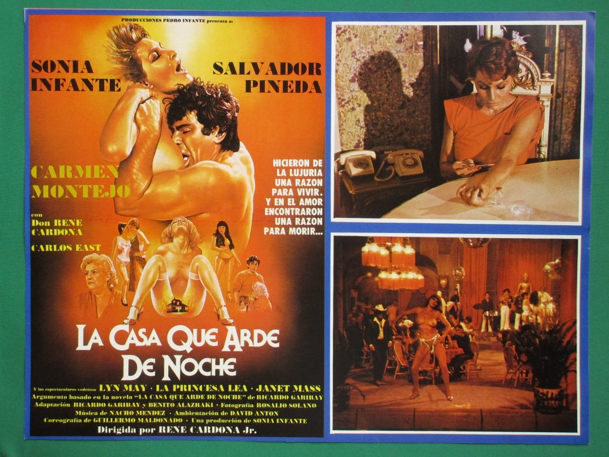 affiche du film La Casa que Arde de Noche