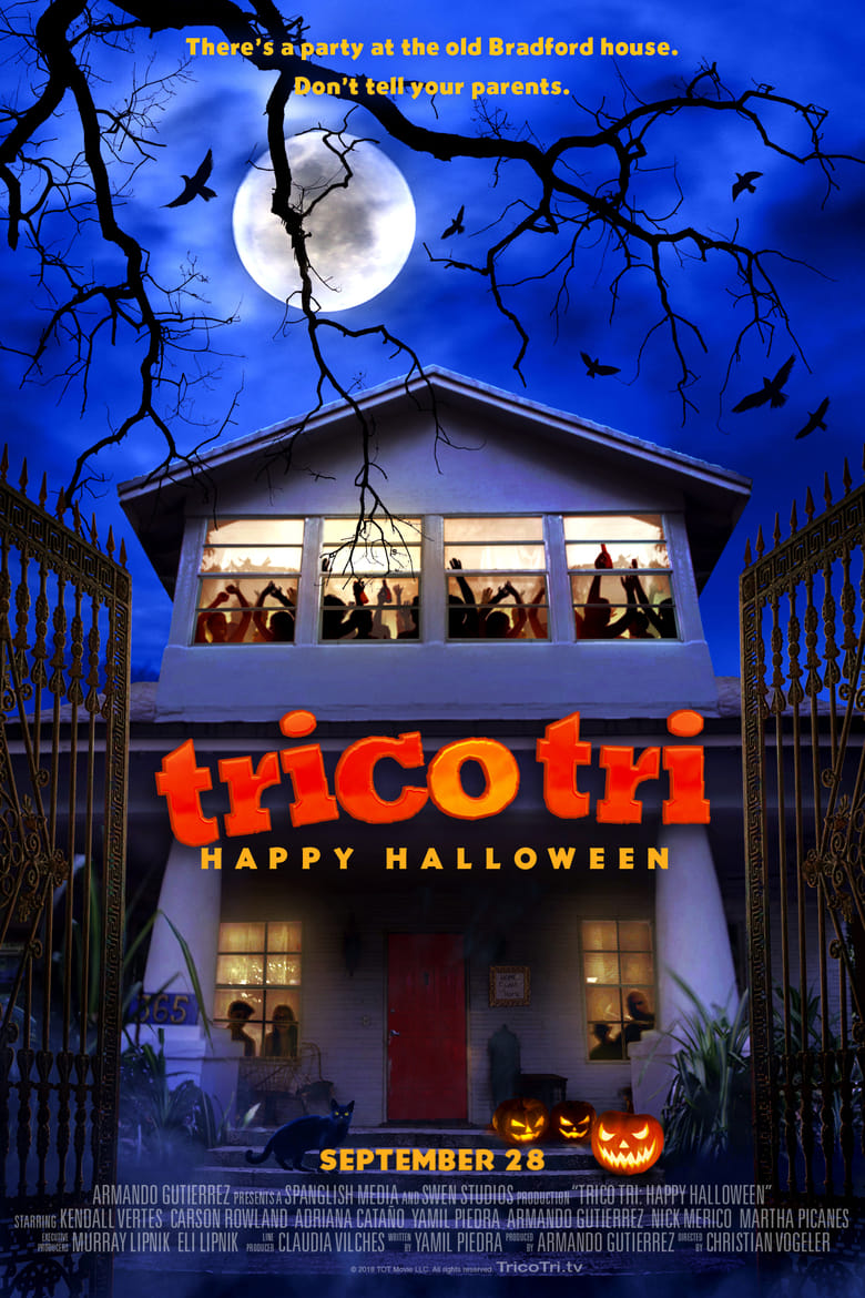 affiche du film Trico Tri Happy Halloween