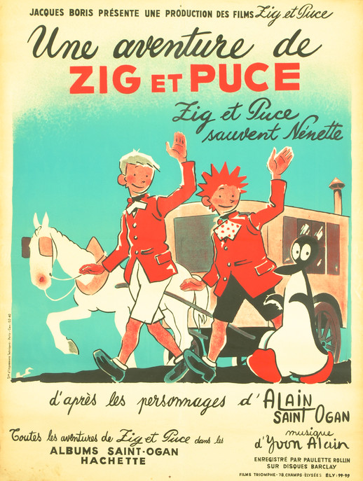 affiche du film Zig et Puce sauvent Nénette