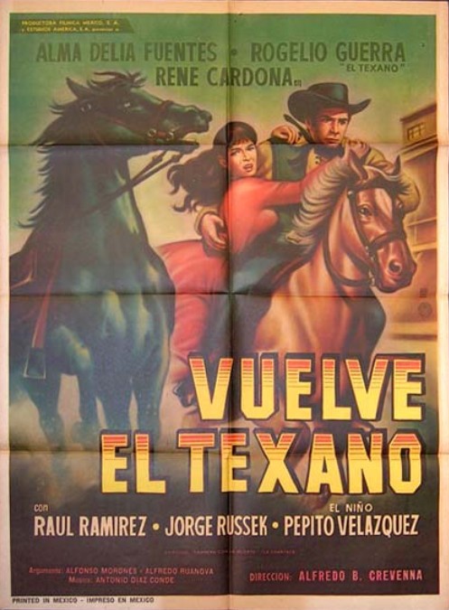 affiche du film Vuelve el Texano
