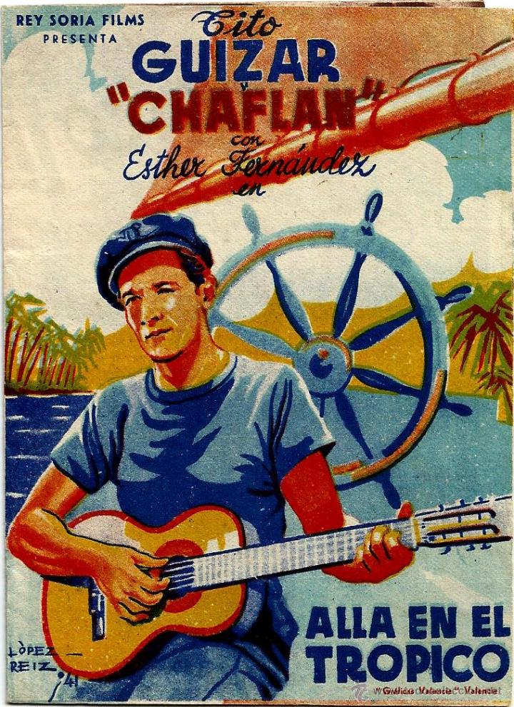 affiche du film Allá en el Trópico