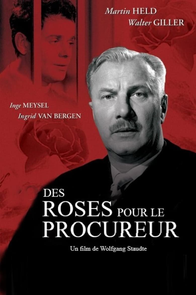 affiche du film Des roses pour le procureur