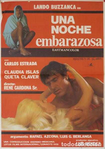 affiche du film Una noche embarazosa