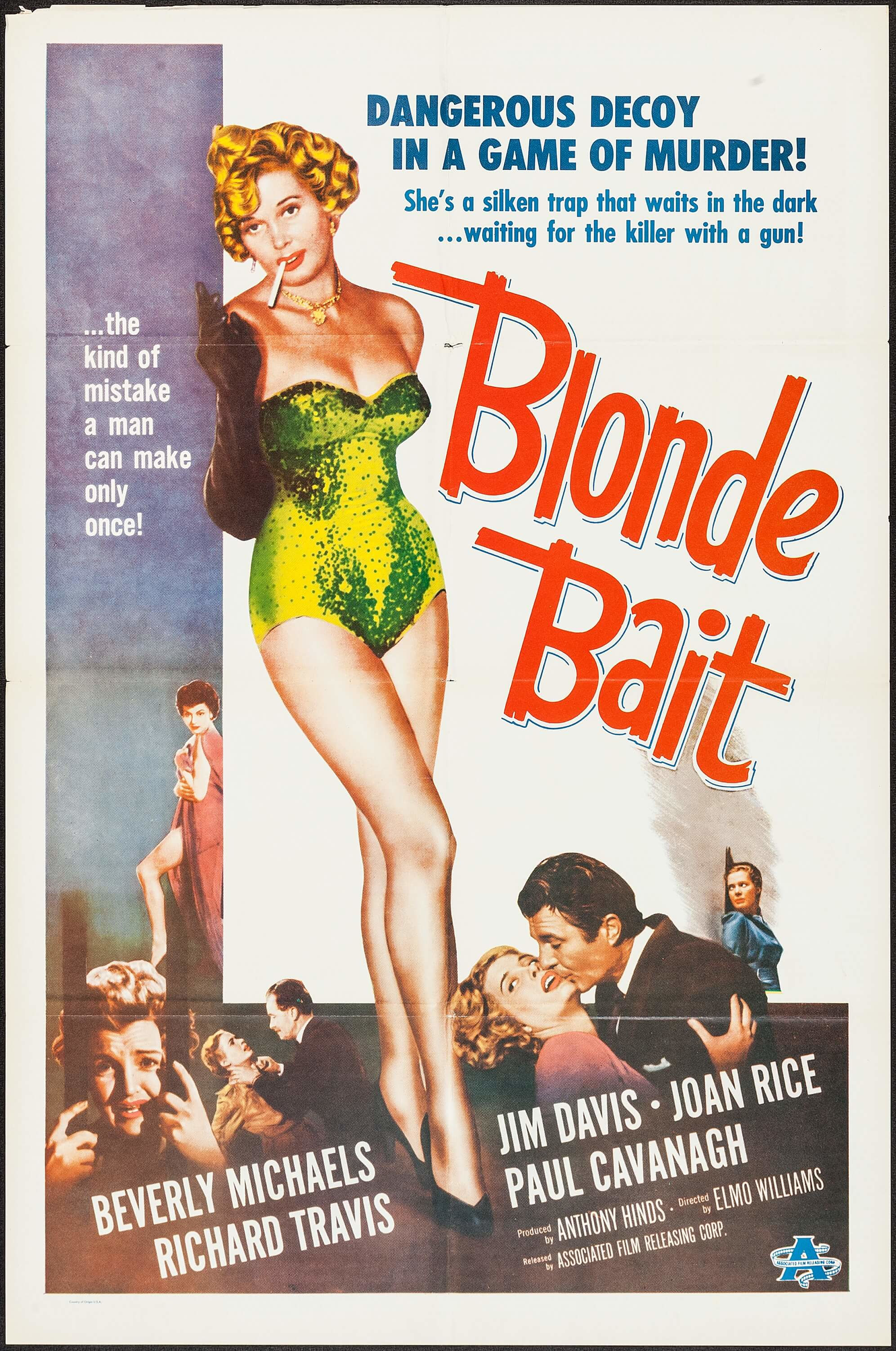 affiche du film Blonde Bait