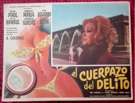 affiche du film El cuerpazo del delito