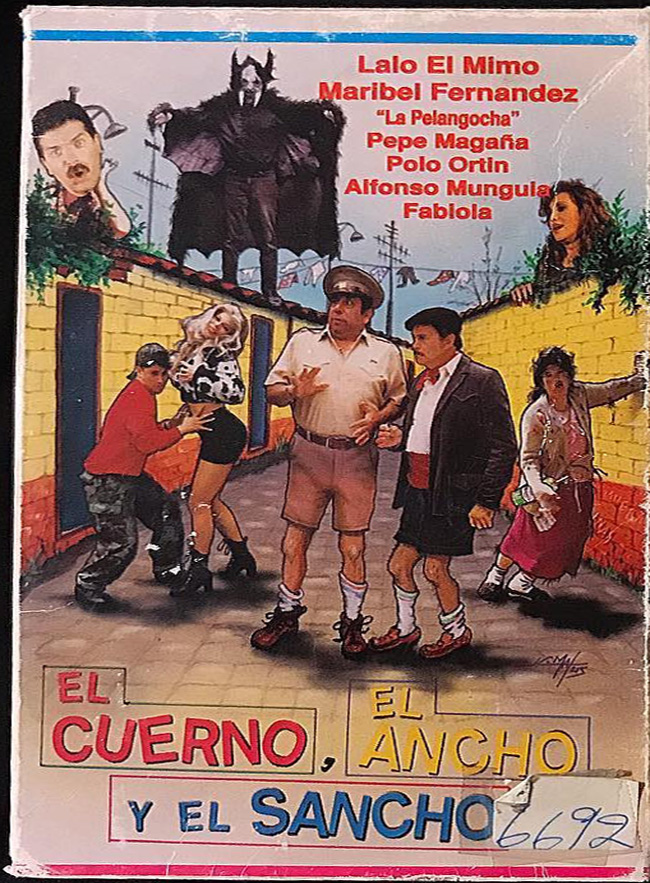 affiche du film El cuerno, el ancho y el sancho