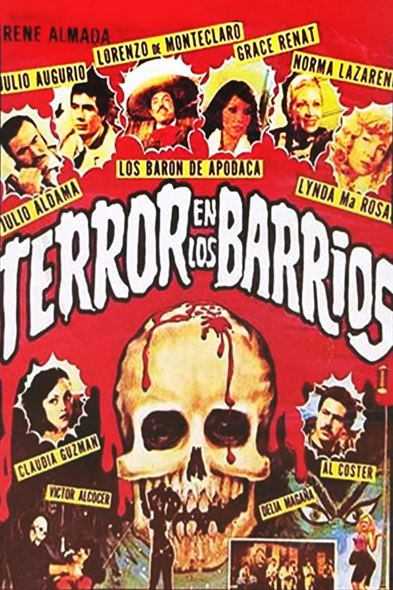 affiche du film Terror en los barrios