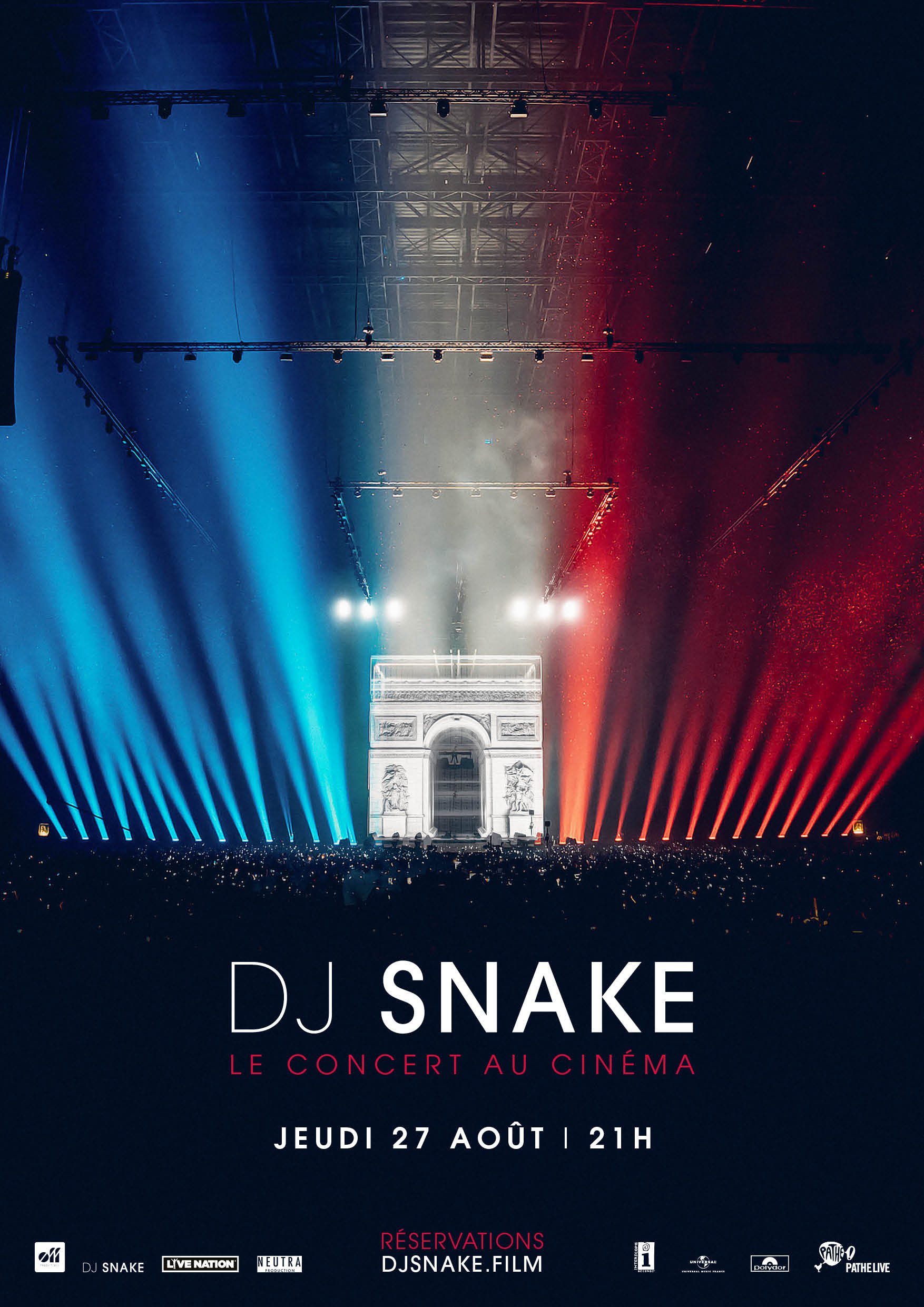 affiche du film DJ Snake : Le Concert au Cinéma