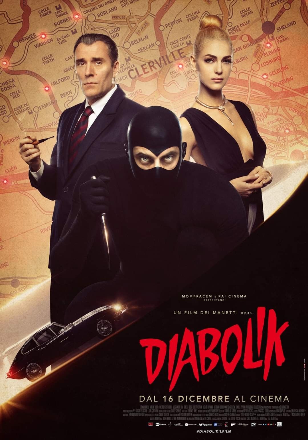 affiche du film Diabolik