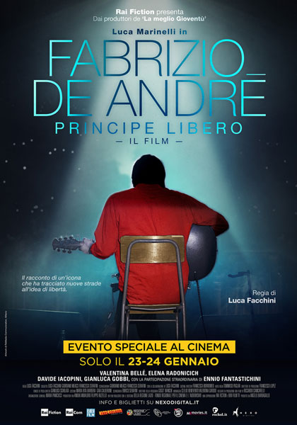 affiche du film Fabrizio De André: Principe libero