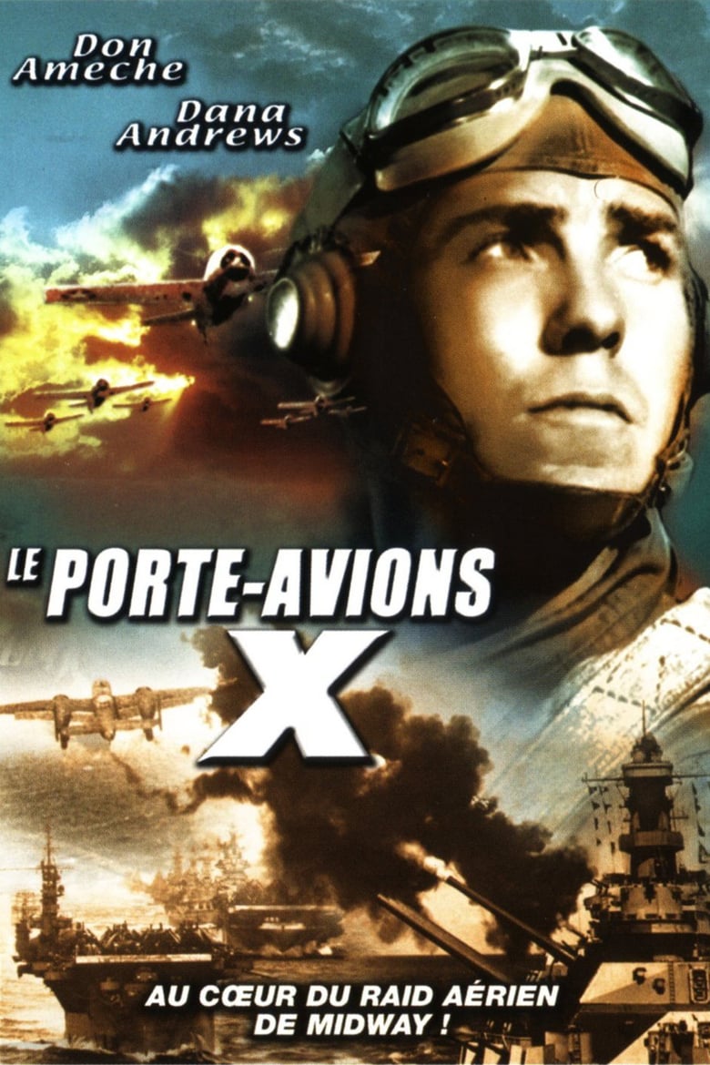 affiche du film Le porte-avions X