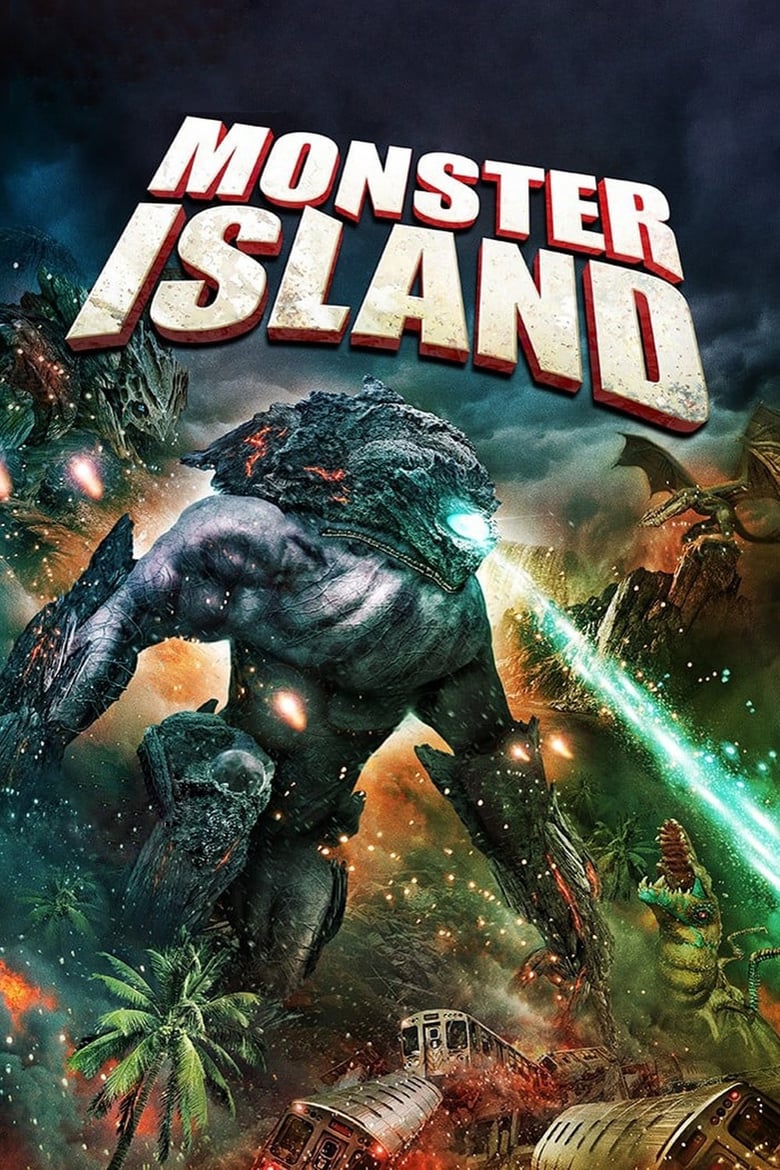 affiche du film Monster Island