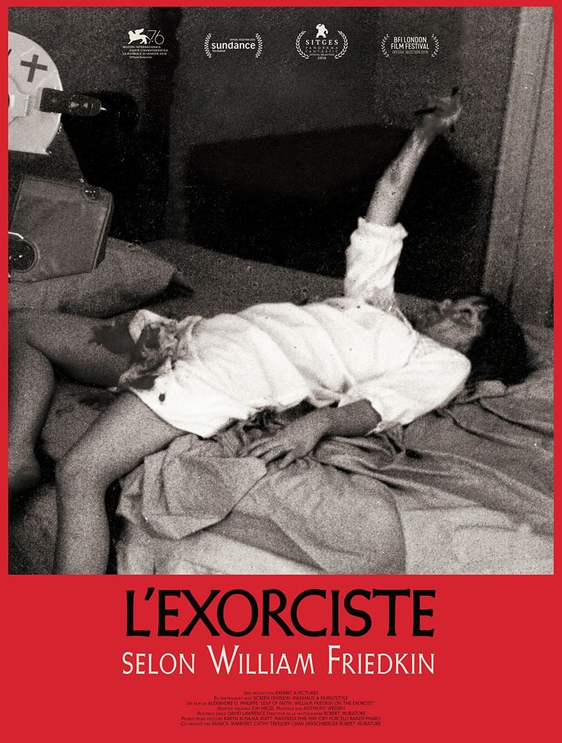 affiche du film L'Exorciste selon William Friedkin