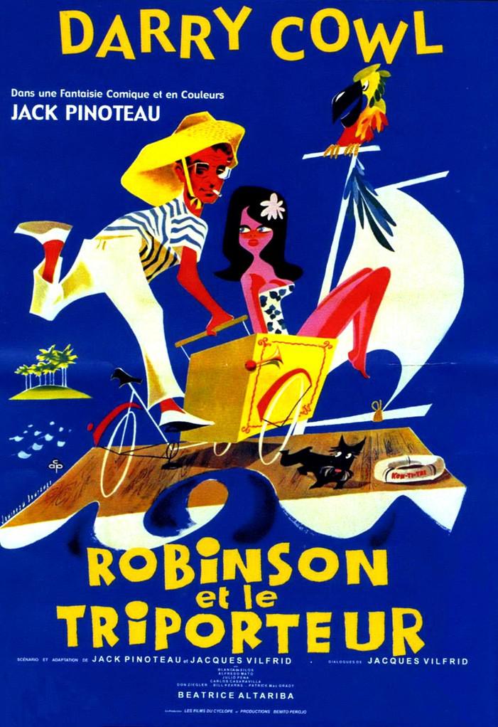 affiche du film Robinson et le triporteur