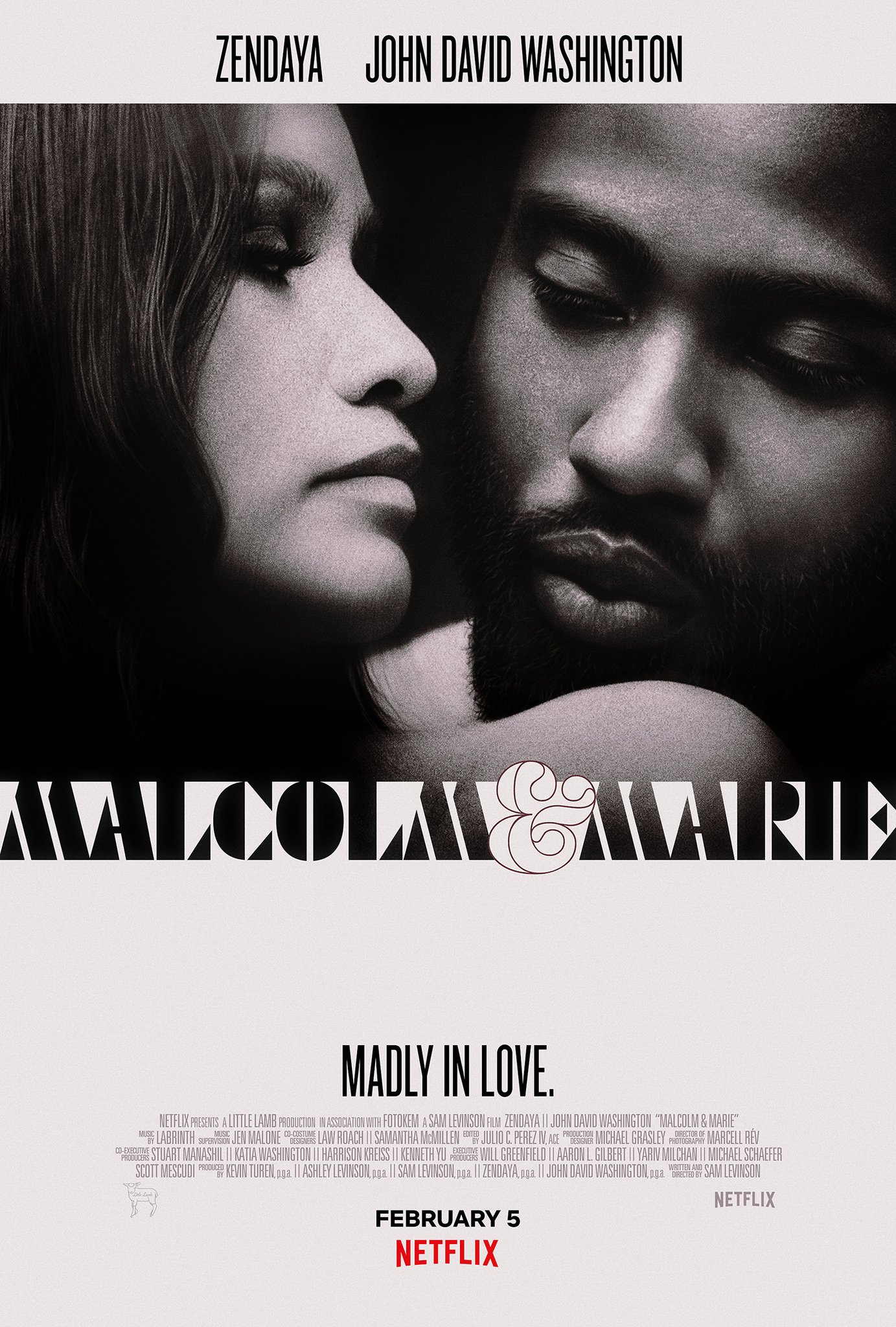 affiche du film Malcolm & Marie