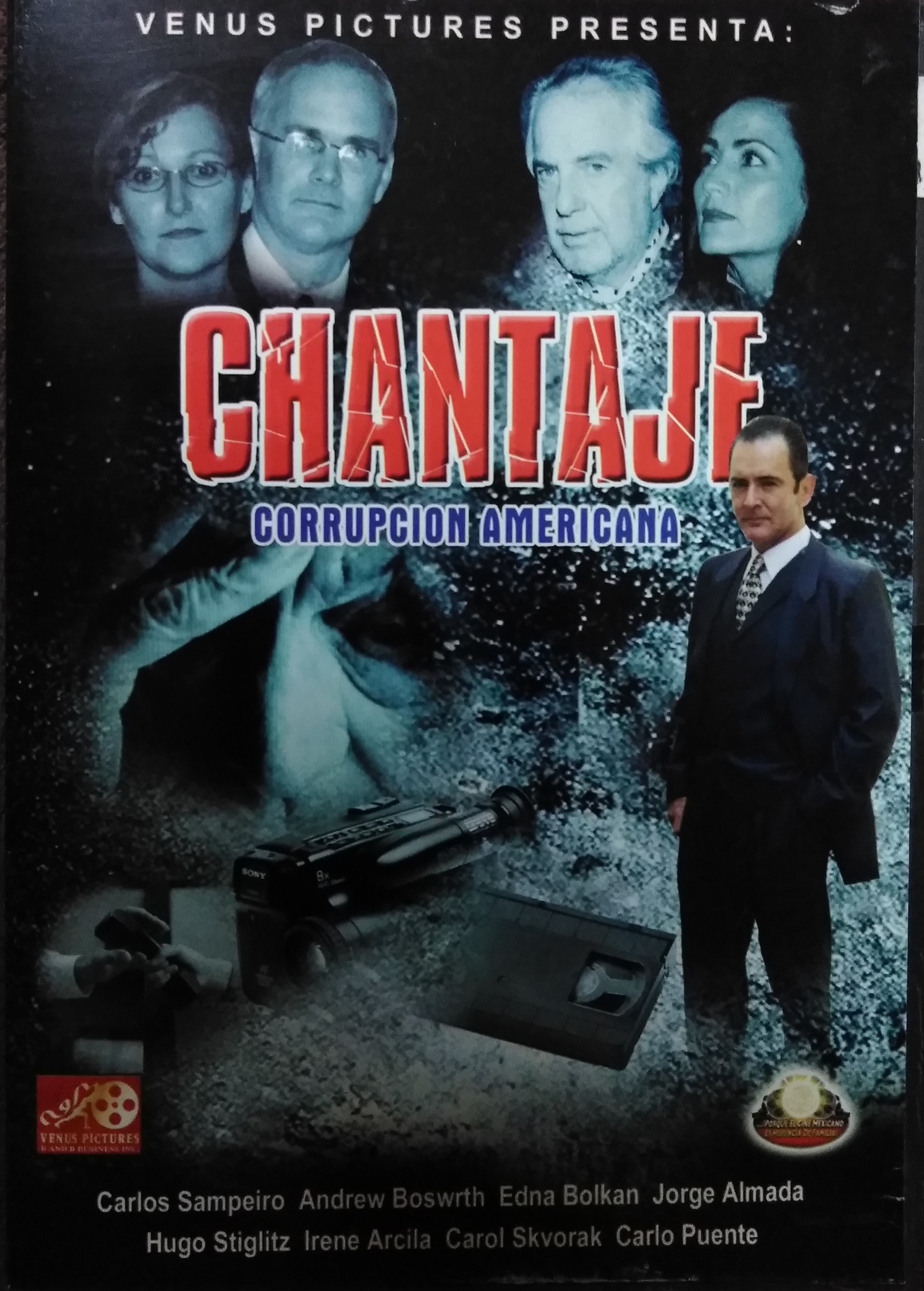 affiche du film Chantaje (Corrupción Americana)