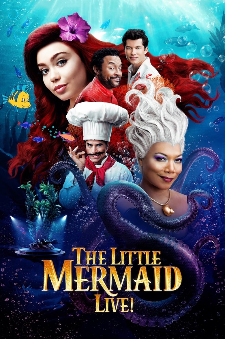affiche du film The Little Mermaid Live!